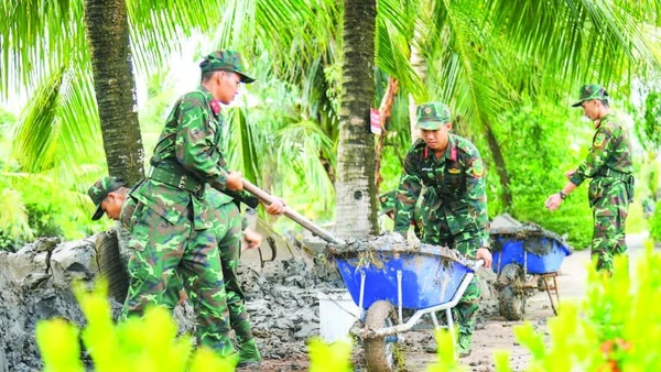 Thắm tình quân dân