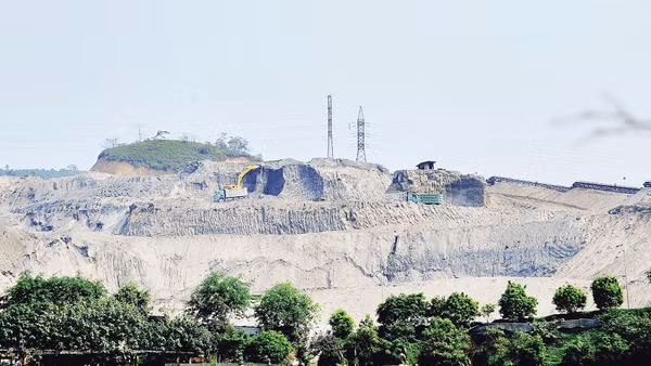 Mỏ apatit ở Lào Cai.