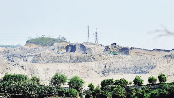 Mỏ apatit ở Lào Cai.