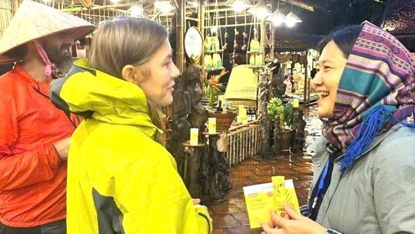 Du khách quốc tế sang Việt Nam gia tăng mạnh, (Ảnh: CTV)