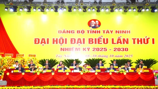 Đại hội đại biểu Đảng bộ tỉnh Tây Ninh lần thứ I, nhiệm kỳ 2025-2030 tiến hành phiên trù bị.