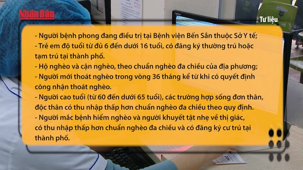 [Video] 6 nhóm yếu thế được TP Hồ Chí Minh hỗ trợ toàn diện mức đóng bảo hiểm y tế 