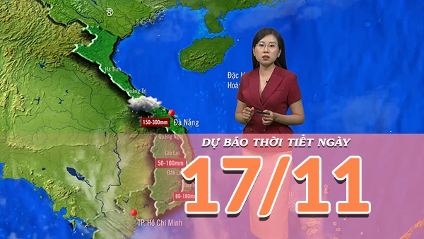 [Video] Dự báo thời tiết ngày 17/11/2025: Miền Bắc chuyển rét