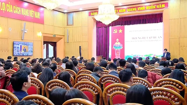 [Video] Tuyên truyền Đại hội XIV của Đảng được xác định là nhiệm vụ trọng tâm