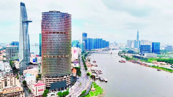 Một góc Thành phố Hồ Chí Minh. (Ảnh THẾ ANH)