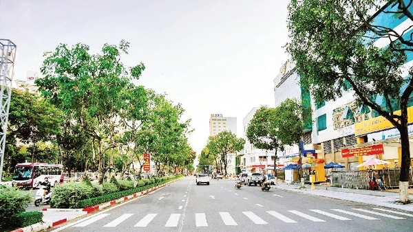 Một góc thành phố Cần Thơ.