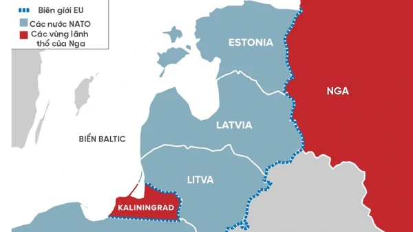 Ba quốc gia vùng Baltic là Latvia, Estonia và Litva đã chính thức rút khỏi Công ước Ottawa. (Nguồn: CNBC)