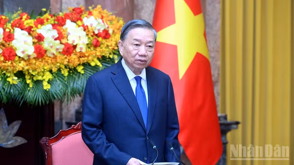 Tổng Bí thư, Chủ tịch nước Tô Lâm phát biểu. (Ảnh: ĐĂNG KHOA)