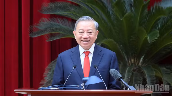 Tổng Bí thư, Chủ tịch nước Tô Lâm. (Ảnh: Báo Nhân Dân)
