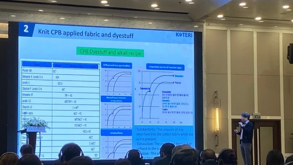 Chuyên gia Hàn Quốc chia sẻ về công nghệ dệt may.