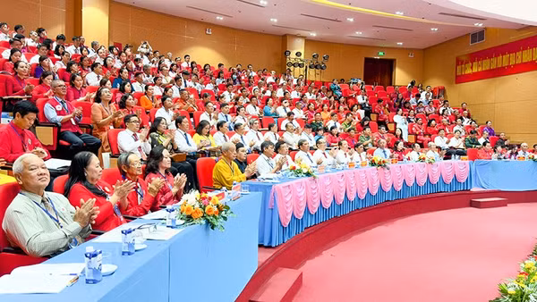 Đại biểu tham dự Đại hội. 