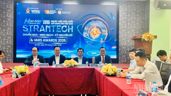 Quang cảnh họp báo tại Hà Nội. (Ảnh: HNV)