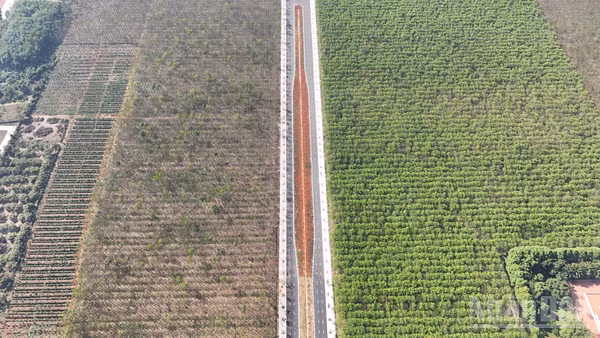Đường Vành đai 1 Long Khánh được thông xe kỹ thuật sau hơn 1 năm thi công.