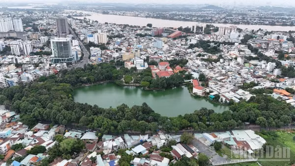 Một góc đô thị phường Trấn Biên, tỉnh Đồng Nai.