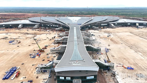 Sân bay quốc tế Long Thành sẽ hoàn thành trong vài tháng tới.