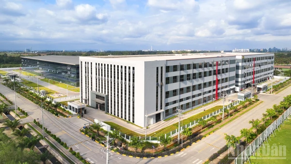 Một nhà máy ở Khu công nghiệp công nghệ cao Long Thành.