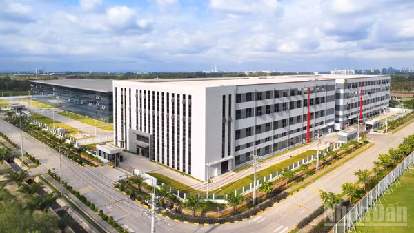 Một nhà máy ở Khu công nghiệp công nghệ cao Long Thành.