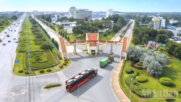 Khu công nghiệp Biên Hòa 2 được xây dựng cách đây hơn 30 năm.