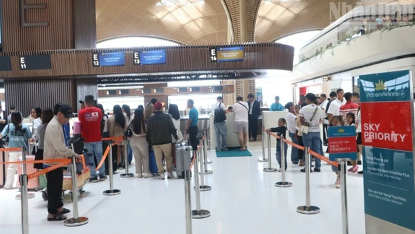 Sân bay Quốc tế Techo của Campuchia. (Ảnh: HUY VŨ)