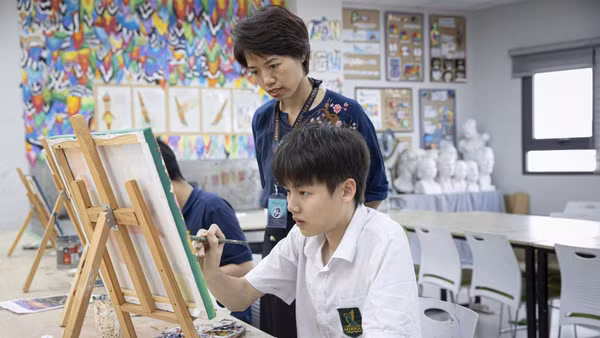 Học sinh có nhiều cơ hội trải nghiệm để khám phá năng lực bản thân. 