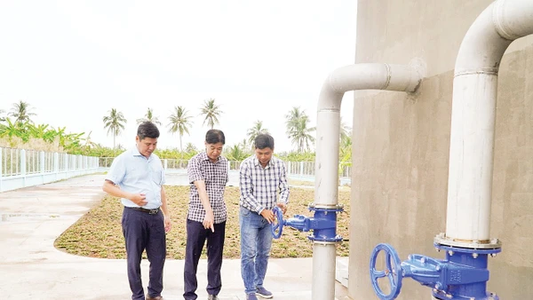 Tăng tốc đầu tư để bảo đảm nước sạch bền vững cho người dân nông thôn.