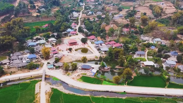 Các Thôn, Bản của xã Mường Kim ngày càng thay đổi khang trang, giàu đẹp.