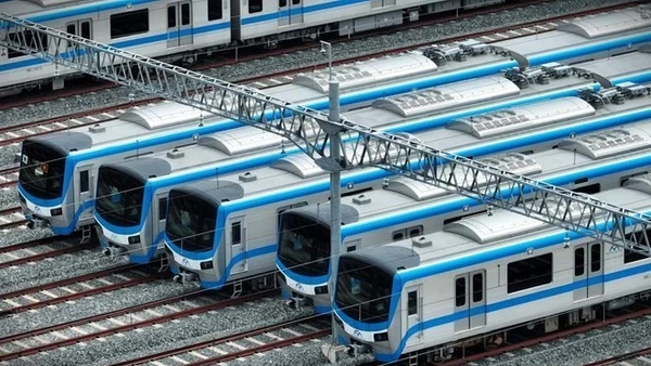 Các đoàn tàu của tuyến Metro số 1 (Bến Thành - Suối Tiên)