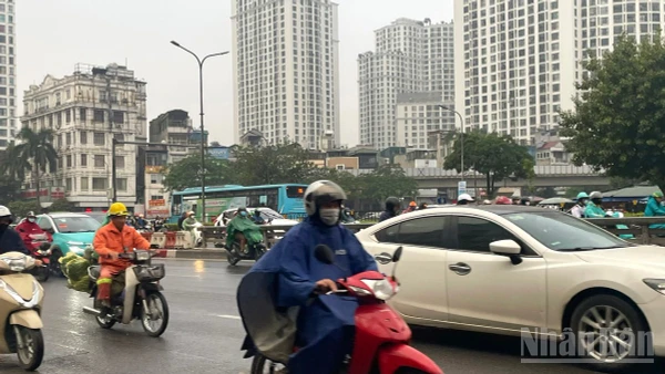 Dự báo khu vực Hà Nội có mưa nhỏ vài nơi,. (Ảnh minh họa: Đ.T)