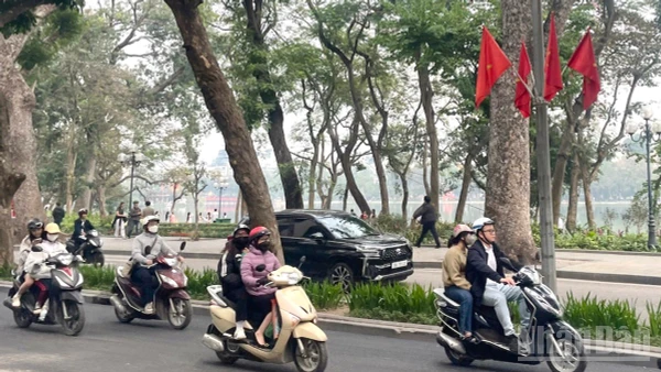 Dự báo khu vực Hà Nội có lúc có mưa nhẹ, trời rét. (Ảnh minh họa: Đ.T)