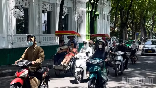 Dự báo khu vực Hà Nội ngày nắng nóng, đêm không mưa. (Ảnh minh họa: Đ.T)