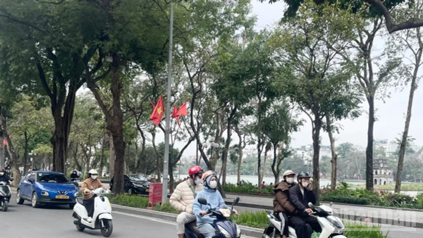 Dự báo khu vực Hà Nội đêm nay trời chuyển rét. (Ảnh minh họa: Đ.T)