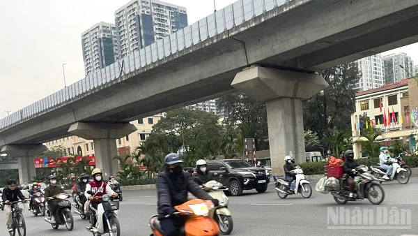 Dự báo khu vực Hà Nội không mưa, trời rét đậm. (Ảnh minh họa: Đ.T)