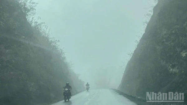 Dự báo khu vực Bắc Bộ sáng có sương mù. Sáng sớm và đêm trời rét. (Ảnh minh họa: Đ.T)