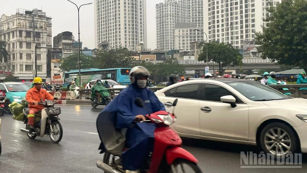 Dự báo khu vực Hà Nội có lúc có mưa, trời chuyển rét. (Ảnh minh họa: Đ.T)