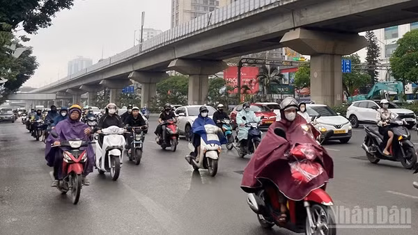 Dự báo khu vực Hà Nội nhiều mây, sáng có lúc có mưa rào và dông. (Ảnh minh họa: Đ.T)