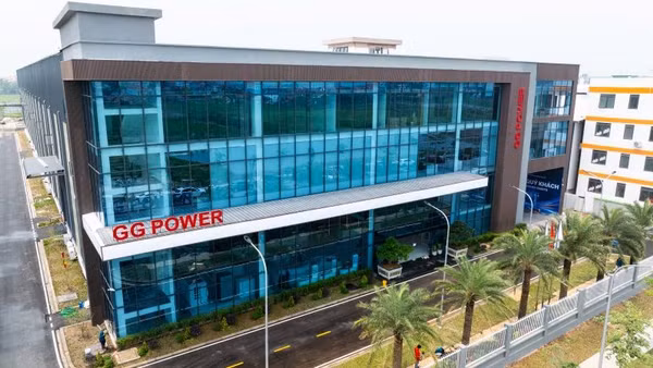 Nhà máy sản xuất pin lưu trữ năng lượng GG Power.