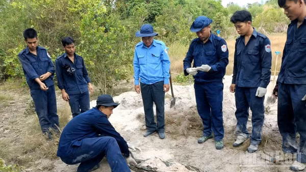Đội K90 quy tập tại ấp Boeng Kok, xã Ta Ches, huyện KampongTralach, tỉnh Kampong Chhnang, Campuchia.