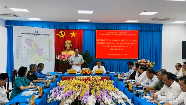 Quang cảnh buổi làm việc.