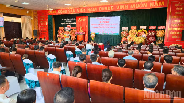Quang cảnh Lễ kỷ niệm.