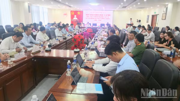 Quang cảnh Hội thảo.