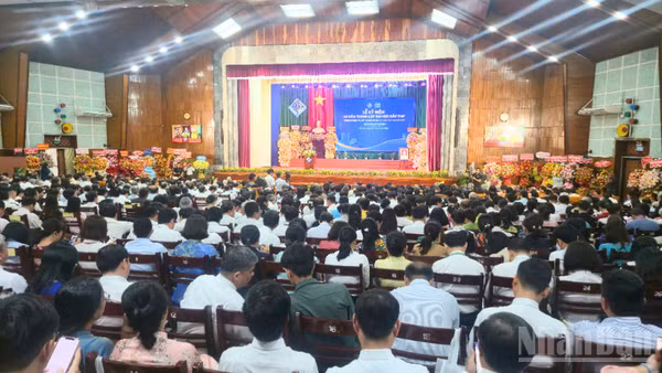 Quang cảnh Lễ kỷ niệm.