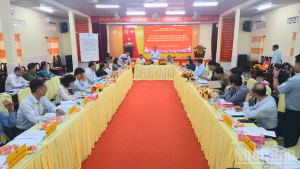 Quang cảnh buổi kiểm tra, giám sát.