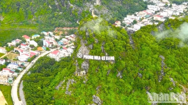 Vườn quốc gia Phong Nha-Kẻ Bàng. (Ảnh: HƯƠNG GIANG)