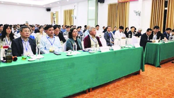 Quang cảnh Hội nghị tổng kết công tác quản lý rừng đặc dụng, phòng hộ năm 2025. (Ảnh CHÂU HIẾU)