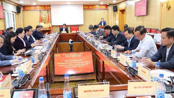 Quang cảnh Hội thảo. 