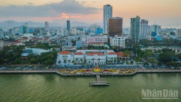 Một góc trung tâm thành phố Đà Nẵng.