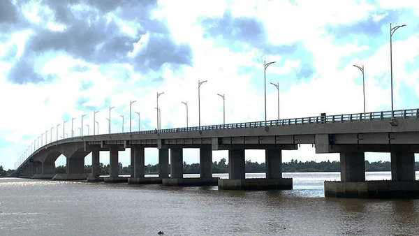 Cầu Đại Ngãi 2 đã hoàn thành 100% khối lượng công việc