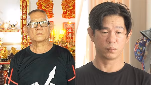 Hai đối tượng Huỳnh Bạch Đằng và Huỳnh Đằng Phong.