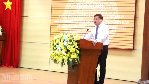 Đồng chí Đỗ Thái Phong, Phó Chủ tịch Hội đồng nhân dân tỉnh Đắk Lắk, Phó Chủ tịch Ủy ban Bầu cử tỉnh công bố kết quả và danh sách người trúng cử đại biểu Hội đồng nhân dân tỉnh nhiệm kỳ 2026-2031.