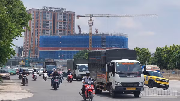 Tốc độ xây dựng các dự án bất động sản vẫn duy trì, gia tăng nguồn cung cho thị trường. (Ảnh: HNV)